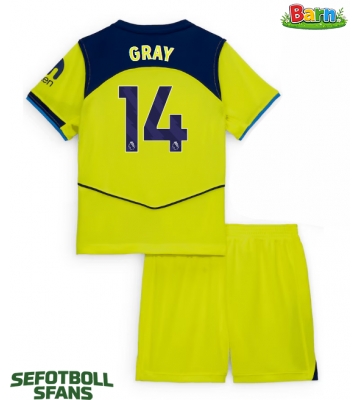 Tottenham Hotspur Archie Gray #14 Tredjeställ Barn 2025-26 Kortärmad (+ Korta byxor)